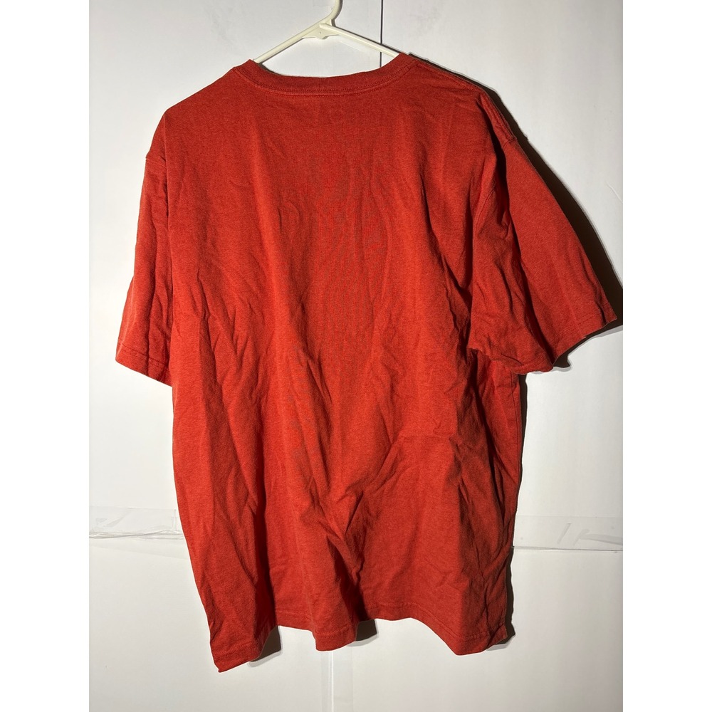 Carhartt Mens Loose Fit Short Sleeve Pocket T Shirt Red Size Large - Picture 5 of 6